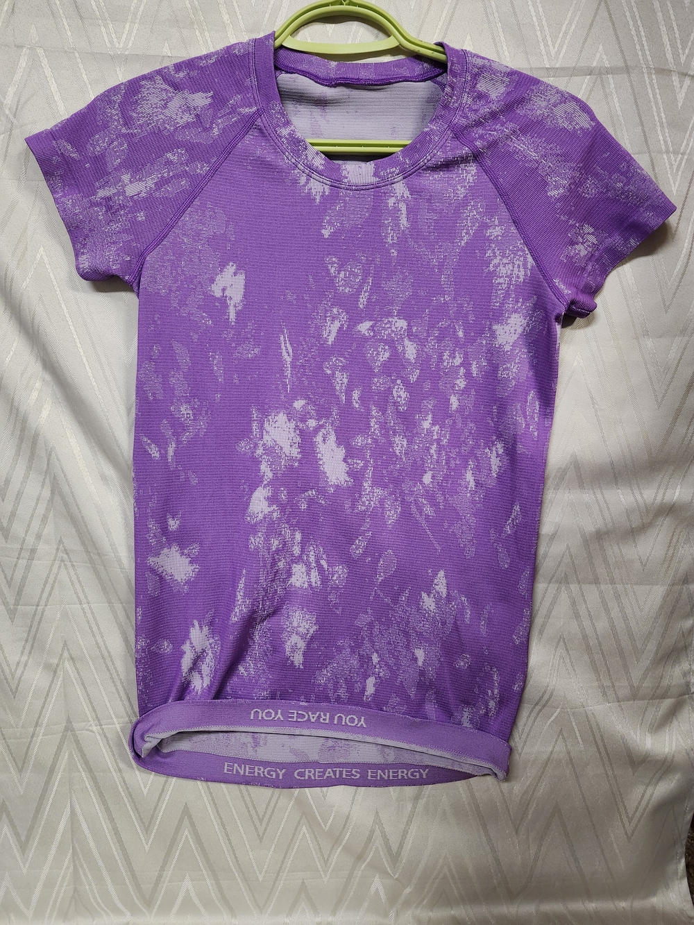 Lululemon Women's Purple Active Short Sleeve Tee